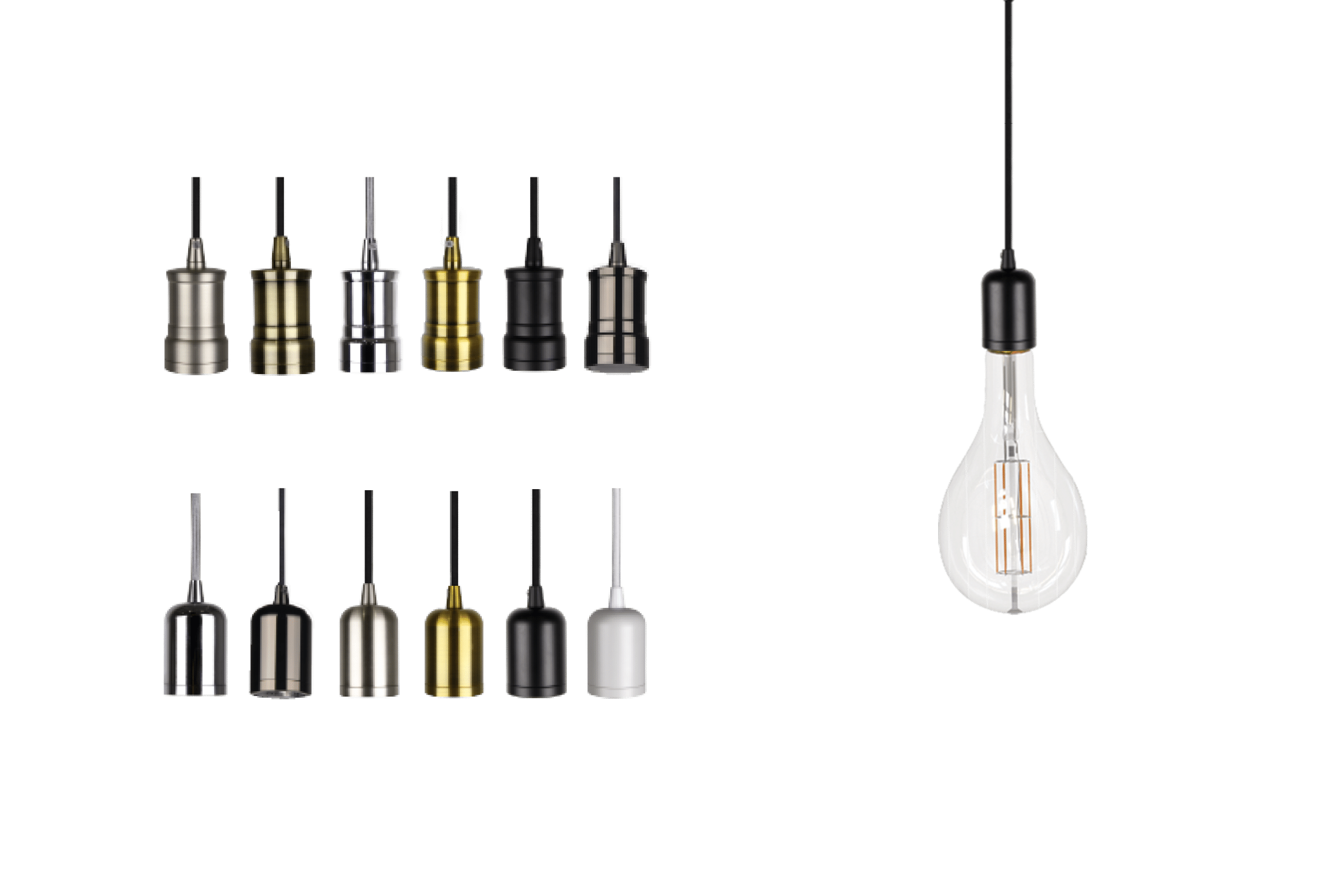 decorative pendants cords finishes