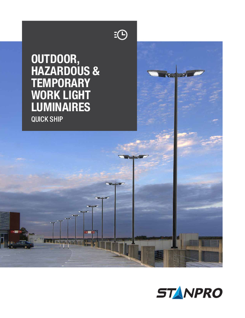 Quick Ship Outdoor Worklight Luminaires